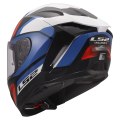 LS2 FF817 CHALLENGER II VIPER WHITE BLUE RED XS