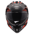 LS2 MX702 PIONEER II BLOCK GREY RED-06 L