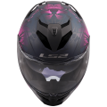 LS2 FF818 STORM III BURST BLACK PINK L