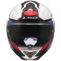 LS2 FF910 ADVANT II TRIPLE WHITE BLUE RED XXS