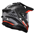 LS2 MX701 EXPLORER HEXA BLACK RED GREY-06 L