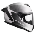 LS2 FF820 RAPID III FLOW WHITE GREY M