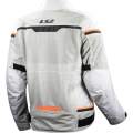 LS2 RIVA LADY JACKET LIGHT GREY H-V ORANGE