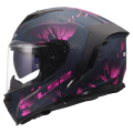 LS2 FF818 STORM III BURST BLACK PINK
