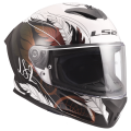 LS2 FF820 RAPID III BOHO WHITE BLACK PINK M