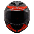LS2 FF818 STORM III KOMAI BLACK RED XXS