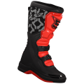 LS2 RAPTOR MAN BOOTS BLACK RED 40