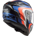LS2 FF327 CHALLENGER GALACTIC GL.BLUE FL.ORANGE XS