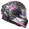 LS2 FF811 VECTOR II DARFLO BLACK PINK-06 XS