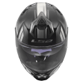 LS2 FF817 CHALLENGER II NITRO BLACK GREY XXL