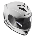 LS2 FF818 STORM III SOLID GLOSS WHITE L