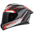 LS2 FF820 RAPID III HYPER BLACK RED XL