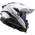 LS2 MX701 EXPLORER SOLID WHITE XL