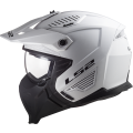 LS2 OF606 DRIFTER SOLID WHITE-06 L