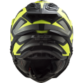 LS2 MX701 EXPLORER ALTER MATT BLACK H-V YELLOW XL