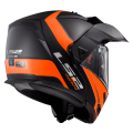 LS2 FF324 METRO RAPID MATT BLACK ORANGE P/J XS