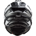 LS2 MX701 EXPLORER ALTER MATT BLACK WHITE-06 XXL