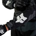 FOX 180 Bnkr Jersey - L, Black Camo MX24