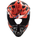 LS2 MX700 SUBVERTER STOMP FLUO ORANGE BLACK-06 S