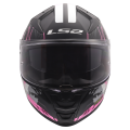 LS2 FF811 VECTOR II DARFLO BLACK PINK-06 XS
