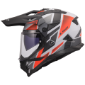 LS2 MX702 PIONEER II BLOCK GREY RED-06 L