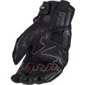 LS2 SPARK 2 LEATHER MAN GLOVES BLACK RED XXL