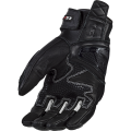 LS2 SPARK 2 LEATHER MAN GLOVES BLACK WHITE XXL