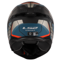 LS2 FF808 STREAM II ROAD M.BLACK BLUE-06 XS