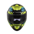 LS2 FF800 STORM II TRACKER BLACK H-V YELLOW-06 M