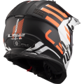LS2 MX436 PIONEER EVO ADVENTURER BLACK WHITE XS