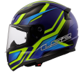 LS2 FF353 RAPID II FLITZ H-VIS YELLOW BLUE-06