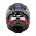 LS2 FF807 DRAGON TRAX BLUE RED XXS