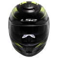 LS2 FF808 STREAM II FURY BLACK H-V YELLOW-06 3XL