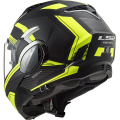 LS2 FF900 VALIANT II REVO MATT BLACK H-V YELLOW