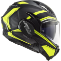 LS2 FF900 VALIANT II REVO MATT BLACK H-V YELLOW