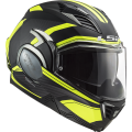LS2 FF900 VALIANT II REVO MATT BLACK H-V YELLOW
