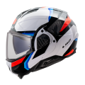 LS2 FF910 ADVANT II TRIPLE WHITE BLUE RED