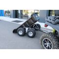 SHARK ATV TRAILER GARDEN 680 BLACK, 4 WHEEL