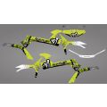 GRAPHIC STICKER KIT for Segway Snarler AT6-L green neon