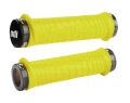 ODI GRIPS Troy Lee Designs Signature ATV Lock-On Bonus Pack Yellow w/Gray Clamps