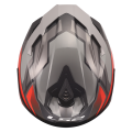LS2 FF817 CHALLENGER II VIPER GREY RED