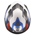 LS2 FF817 CHALLENGER II VIPER WHITE BLUE RED