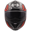 LS2 FF817 CHALLENGER II VIPER GREY RED