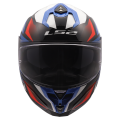 LS2 FF817 CHALLENGER II VIPER WHITE BLUE RED