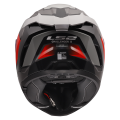 LS2 FF817 CHALLENGER II VIPER GREY RED