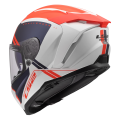 LS2 FF817 CHALLENGER II TITAN WHITE BLUE RED