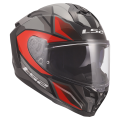 LS2 FF817 CHALLENGER II VIPER GREY RED