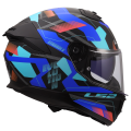 LS2 FF808 STREAM II MIKA BLACK BLUE-06