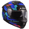 LS2 FF808 STREAM II MIKA BLACK BLUE-06