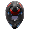 LS2 FF811 VECTOR II C SAVAGE WHITE BLUE RED-06